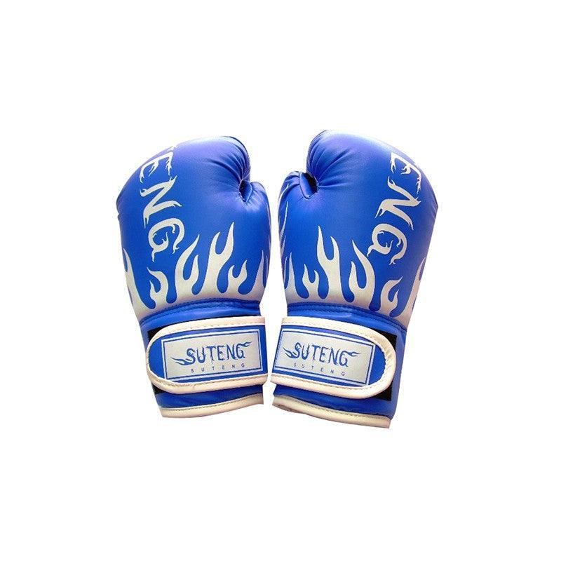 2PCS PU Boxing Training Gloves for Young Beginners Suitable for Ages 3-12 - Black
