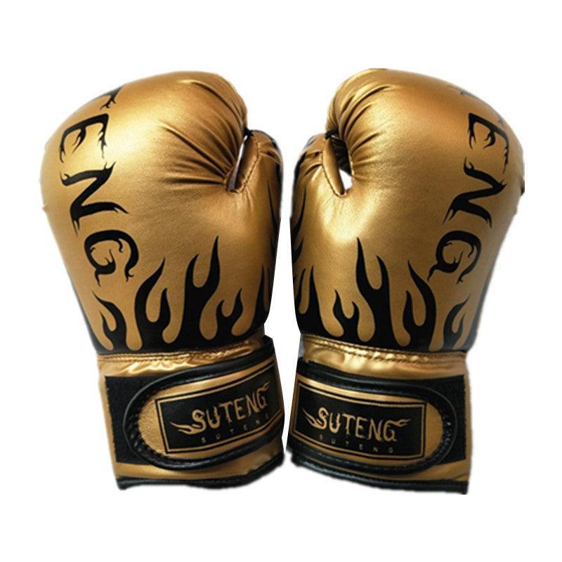 2PCS PU Boxing Training Gloves for Young Beginners Suitable for Ages 3-12 - Black