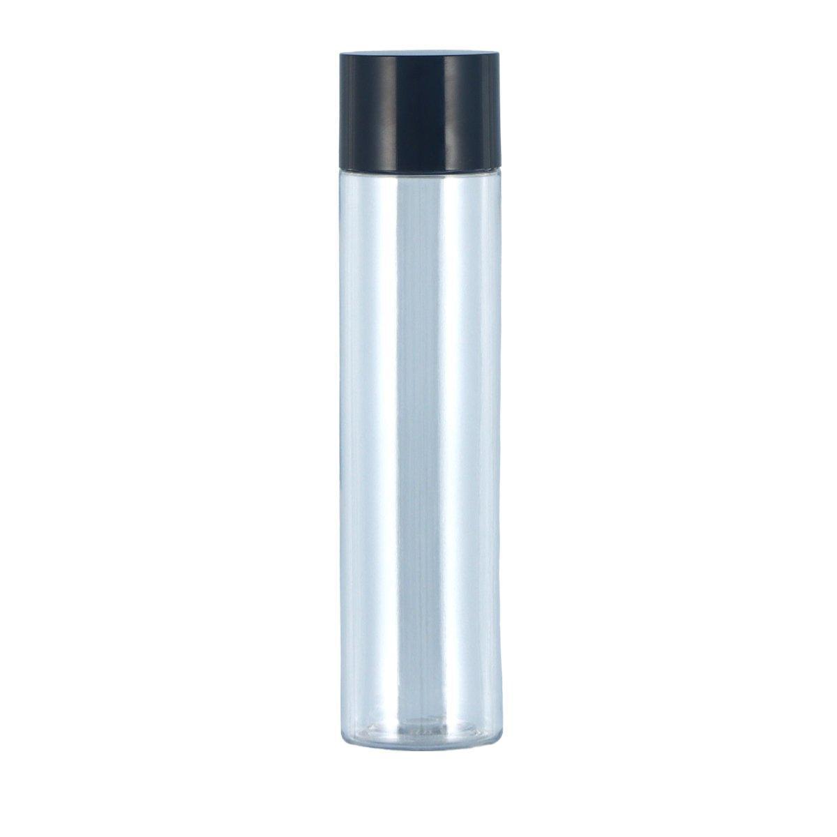 50/100/150ml Plastic Toner Lotion Bottles Refillable Travel Cosmetic Containers - White Lid + Transparent Bottle - 150ml