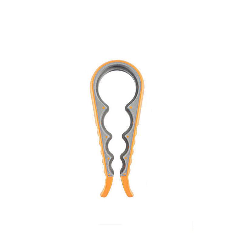 Silicone Jar Can Opener Multi-Purpose Lids Cap Arthritis Bottle Opener Easy Grip - Green