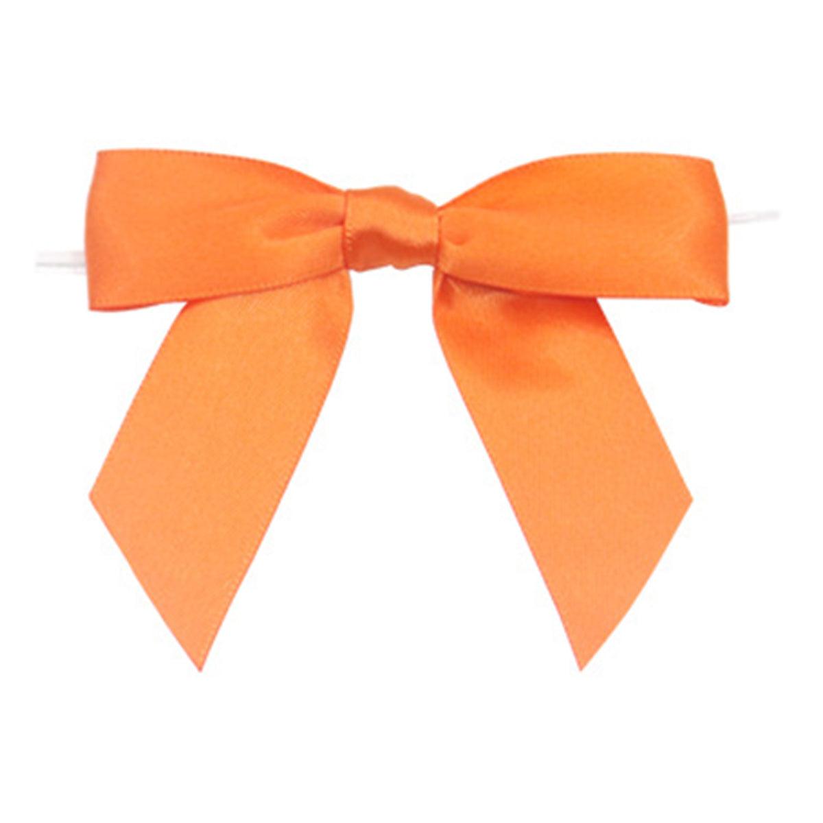 50pcs Bow Gift Packaging Sealing Tie Drawstring Baking Wrap Bag Decorative Ties - Red