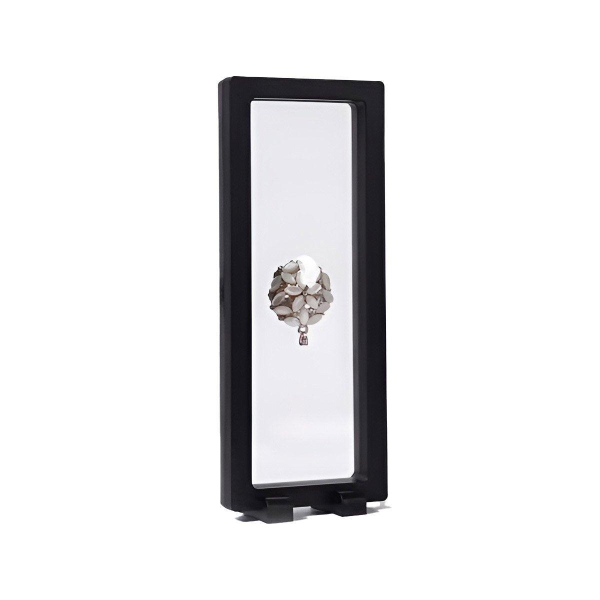10pcs Transparent PE Film Display Box Jewelry Packaging Storage Box Container - 7-18-2-Black