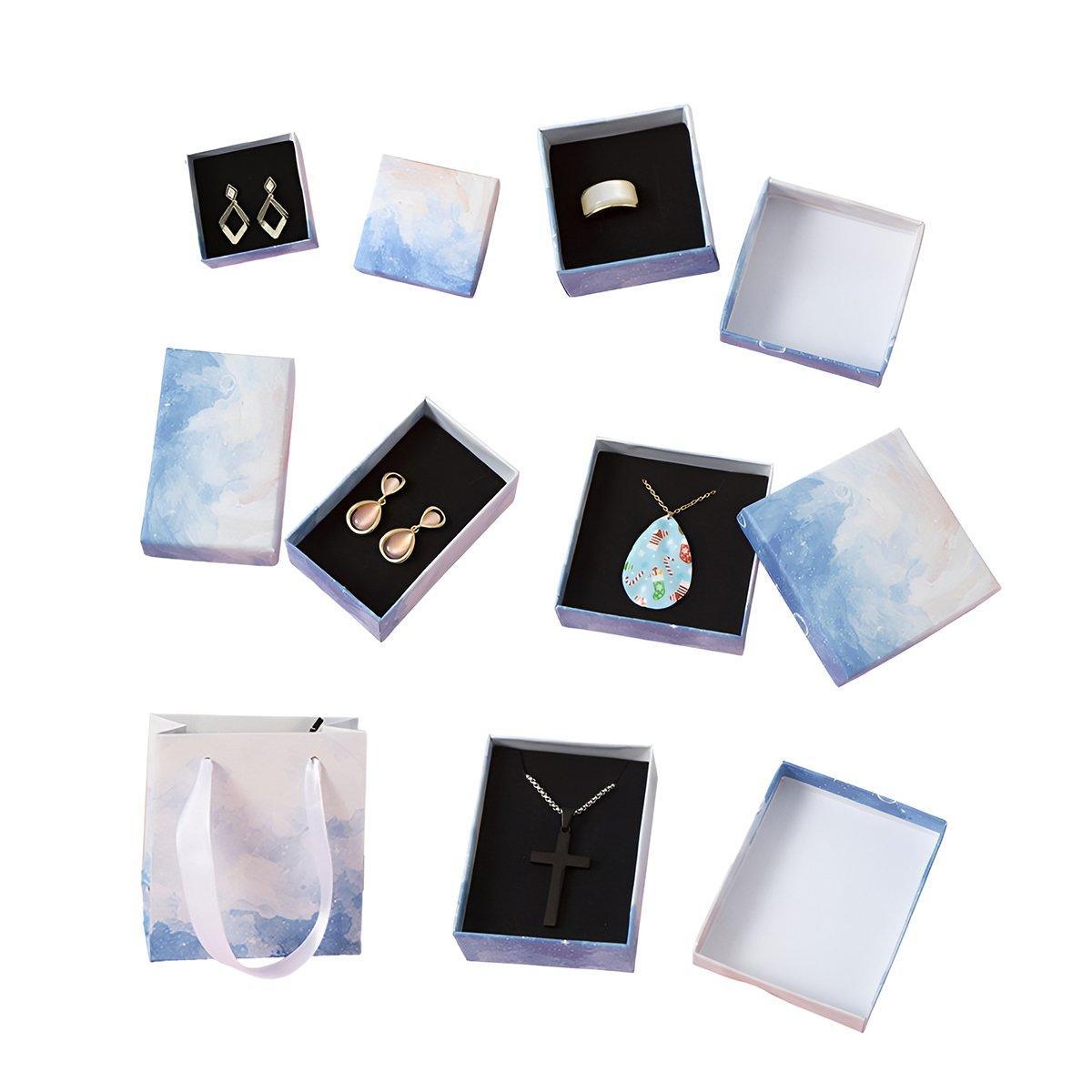20PCS Cloud Jewelry Box Earrings Necklace Ring Bracelet DisplayOrganizer - 5*5*3cm（Box）