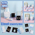 20PCS Cloud Jewelry Box Earrings Necklace Ring Bracelet DisplayOrganizer - 7*7*3cm（Box）