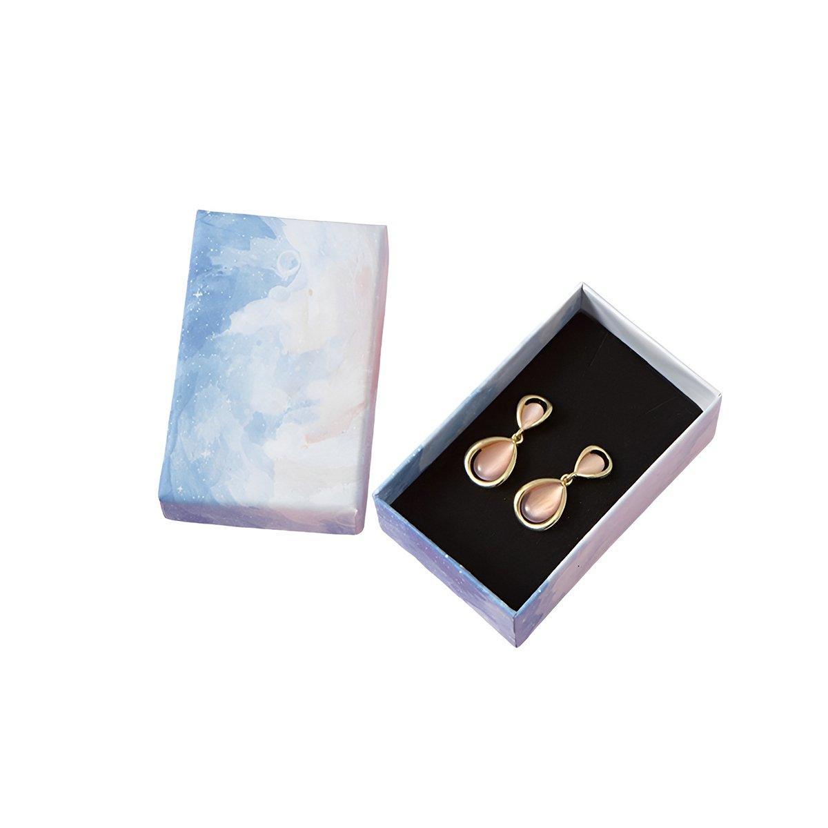 20PCS Cloud Jewelry Box Earrings Necklace Ring Bracelet DisplayOrganizer - 7*7*3cm（Box）