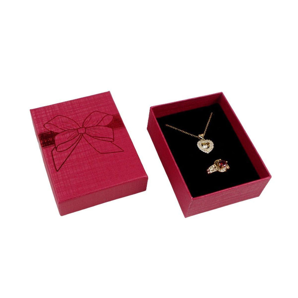 32pcs Jewelry Storage Box Necklace Pendant Ring Organizer Gift Packaging - Blue