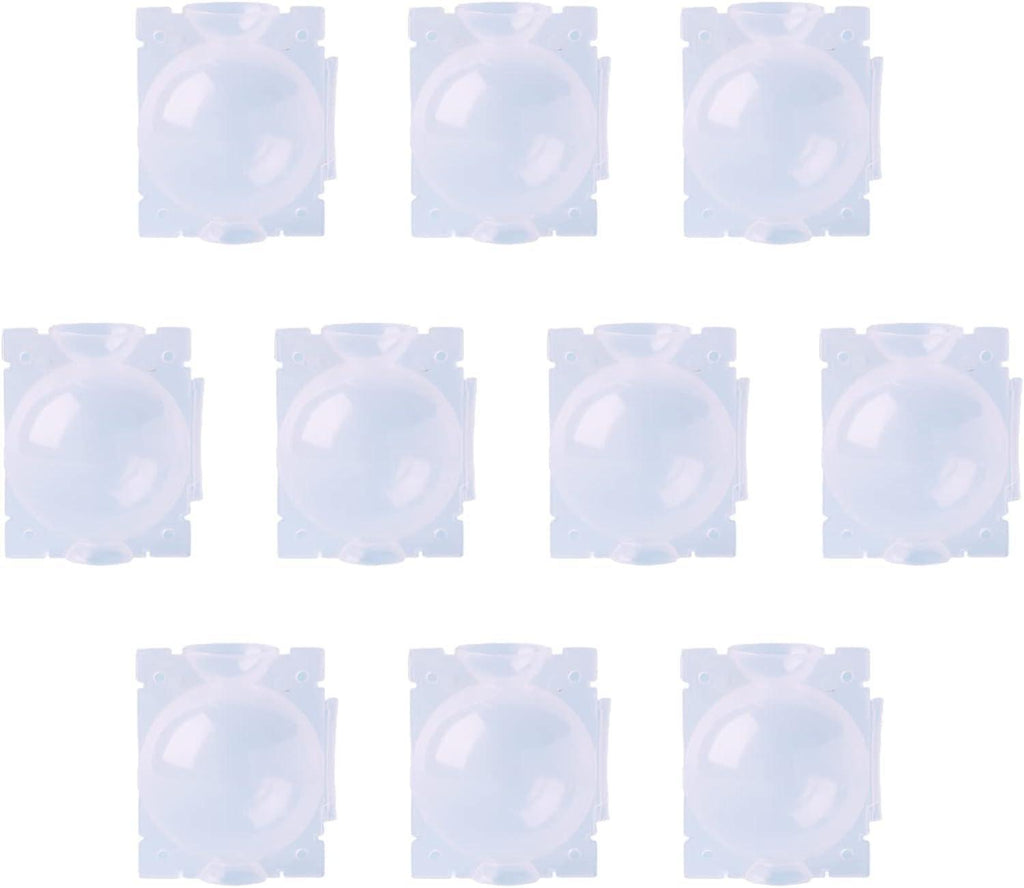 50pcs Plant Rooting Device High Pressure Grafting Box for Seedling Branch Garden - Clear L-50PCS