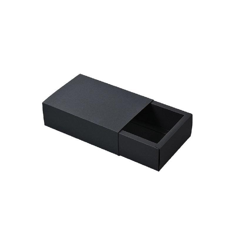 25X Black Kraft Paper Drawer Jewelry Package Necklace Bracelet Gift Package box - 27.5*20*5.5-25pcs