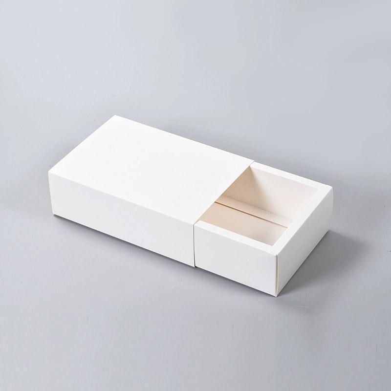 25X White Kraft Paper Drawer Jewelry Package Necklace Bracelet Gift Package box - 10*5*3.5-25pcs