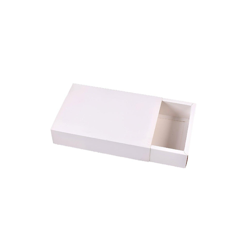 25X White Kraft Paper Drawer Jewelry Package Necklace Bracelet Gift Package box - 10*5*3.5-25pcs