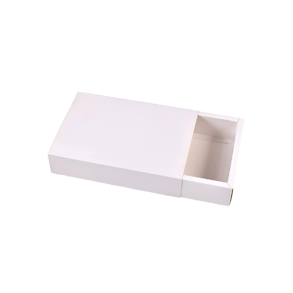25X White Kraft Paper Drawer Jewelry Package Necklace Bracelet Gift Package box - 10*5*3.5-25pcs
