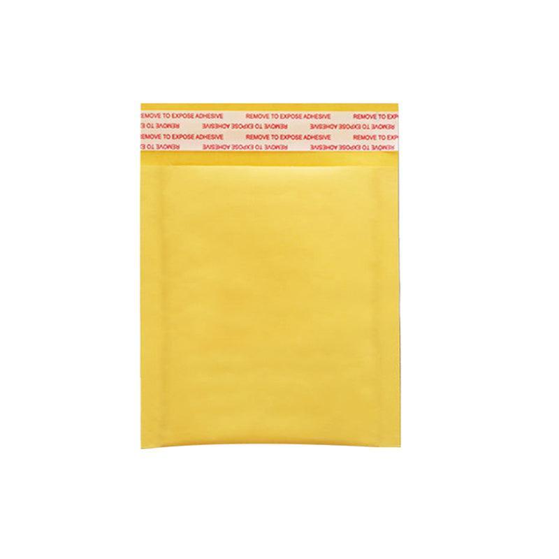 25PCS Poly Bubble Mailer Yellow Colour Multi-Size Plastic Padded Bag - 25PCS-14x20CM