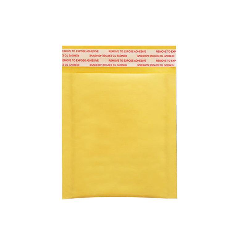 25PCS Poly Bubble Mailer Yellow Colour Multi-Size Plastic Padded Bag - 25PCS-14x20CM
