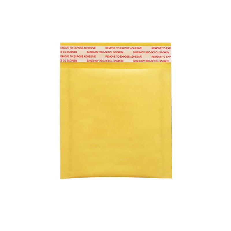25PCS Poly Bubble Mailer Yellow Colour Multi-Size Plastic Padded Bag - 25PCS-14x20CM