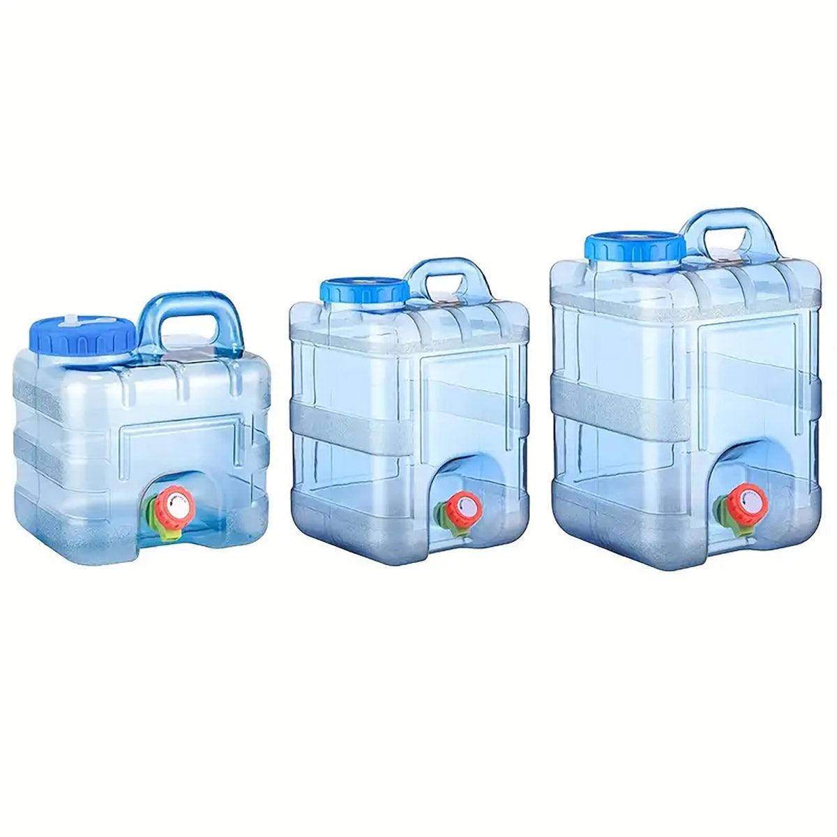 Outdoor Water Bucket Household Storage Car Water Tank Drinking Water Storage - 7.5L