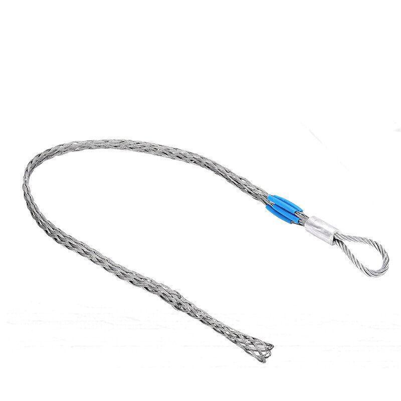 Stainless Steel Cable Pulling Sock Wire Grip Tool for NBN Telstra Ducting 6 Sizes - Green(12-15MM)