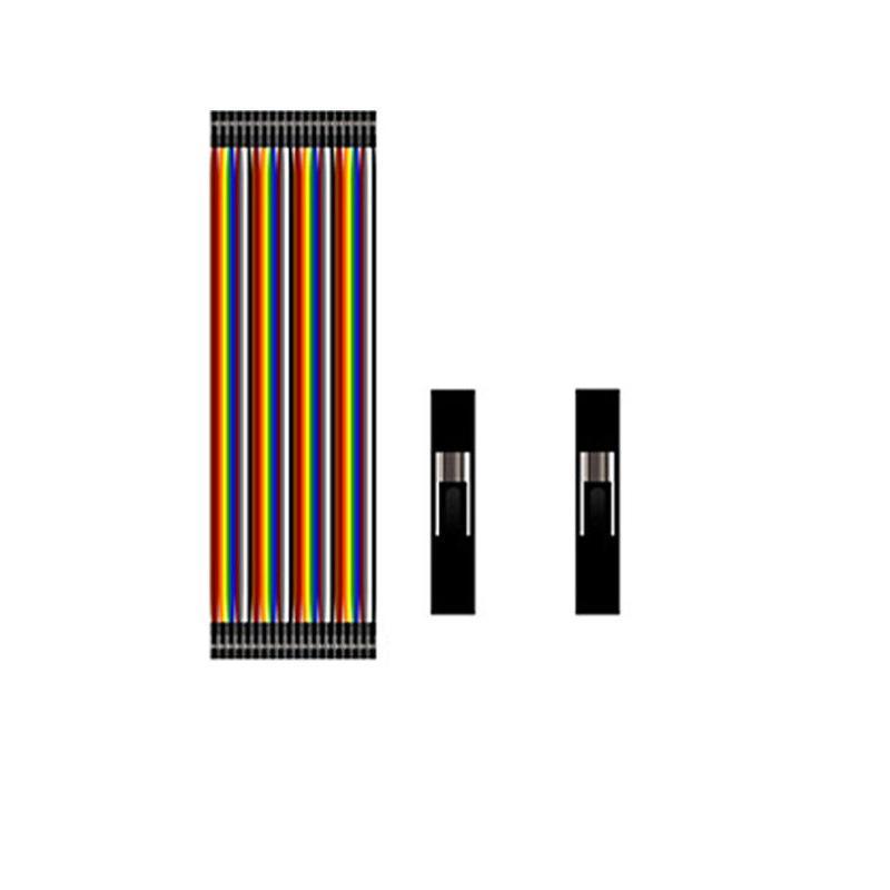 40PCS Dupont Cable 20cm Jumper Wire for Arduino RPi breadboard - Male to Male 20CM