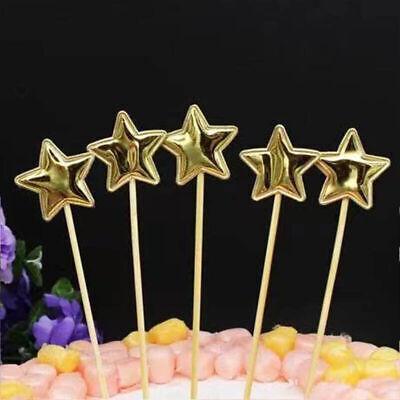 Happy Birthday Acrylic Cake Topper Cake Decoration Golden Silver Party - Rose Red-Crown