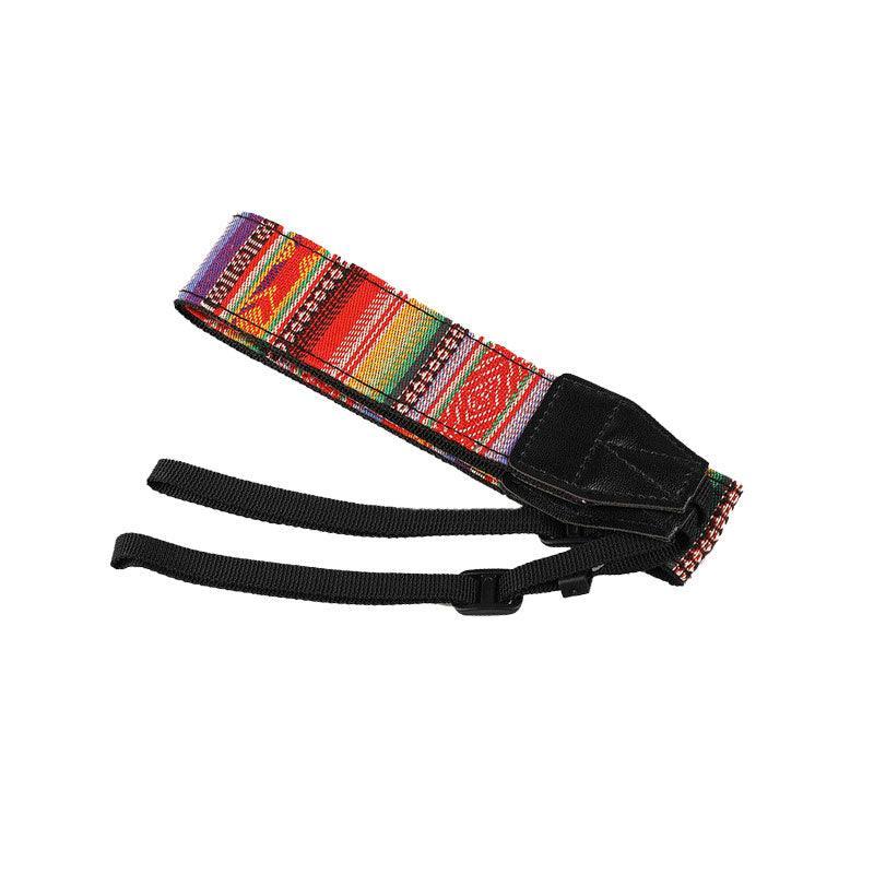 Camera Strap Compatible With Sony Nikon Olympus Dslr Canon Vintage Shoulder Neck - Blue