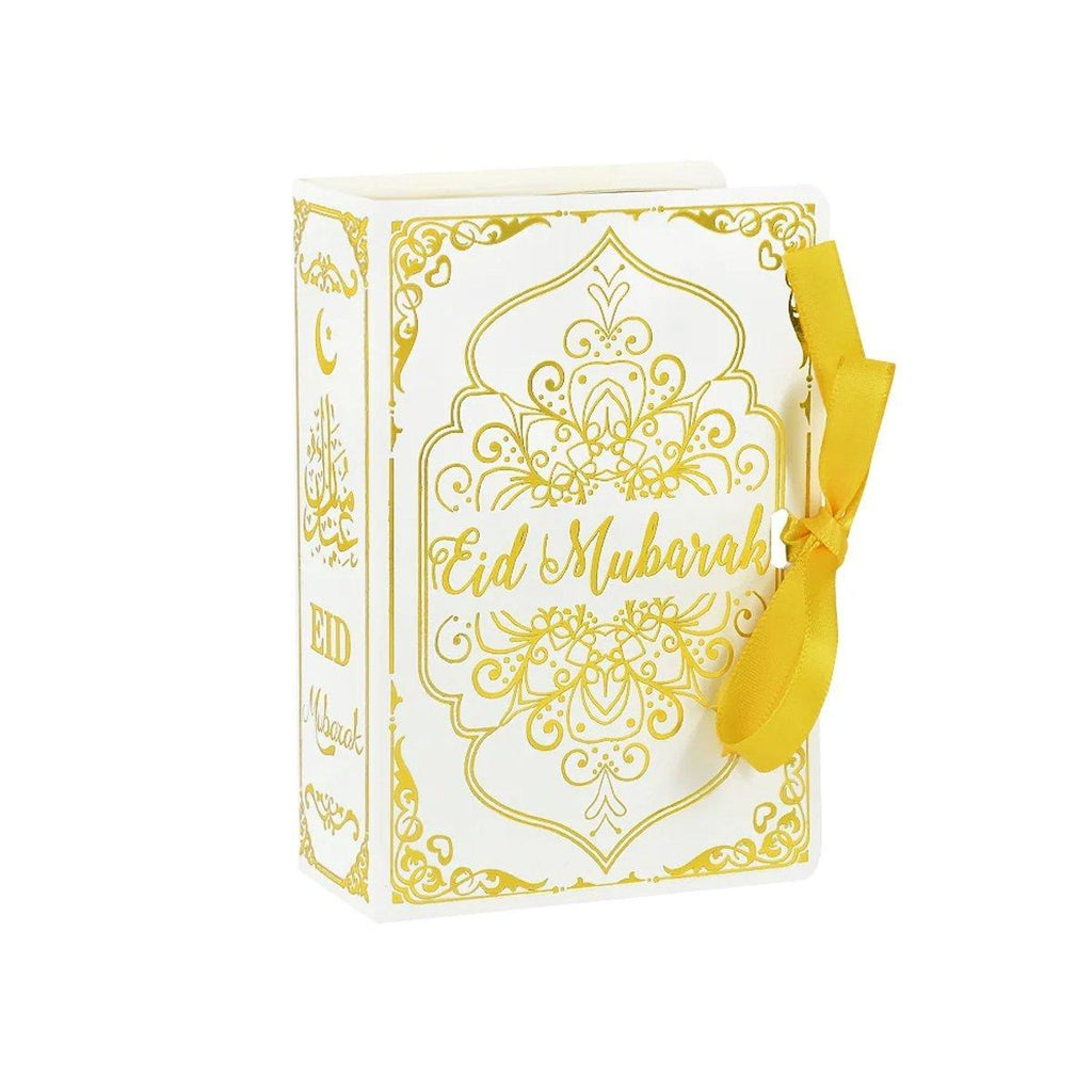50PCS Moon Stars Wedding Candy Box Gift Box Holiday Party Decorations Favour - Black
