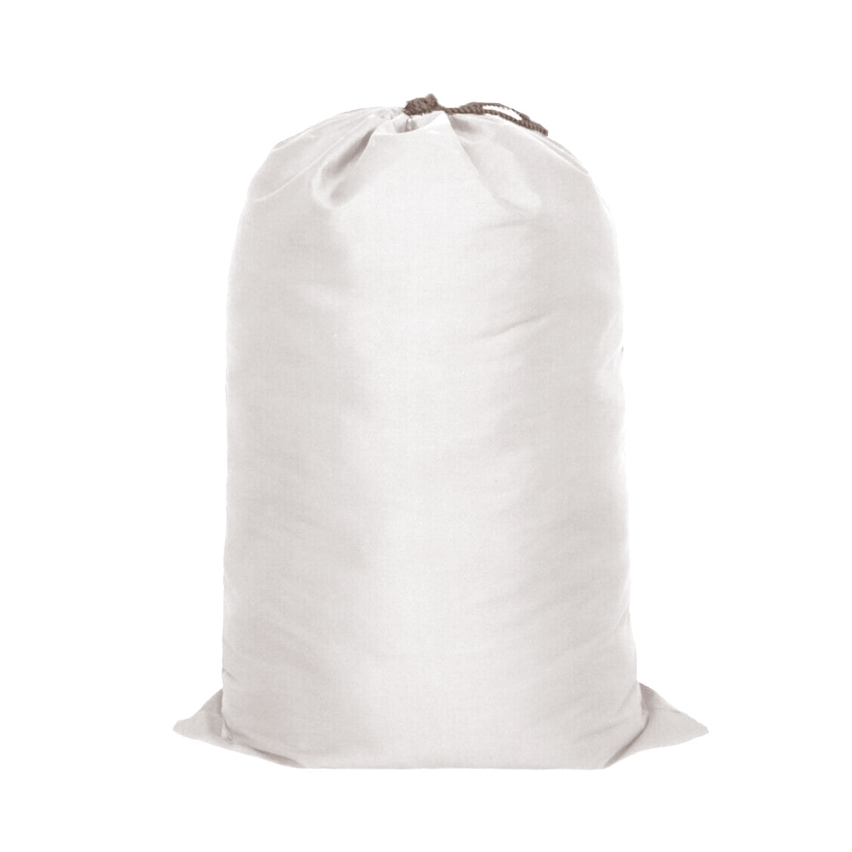 Canvas Drawstring Large Bag Pouch Clothes Craft Storage Laundry - White-48X80cm