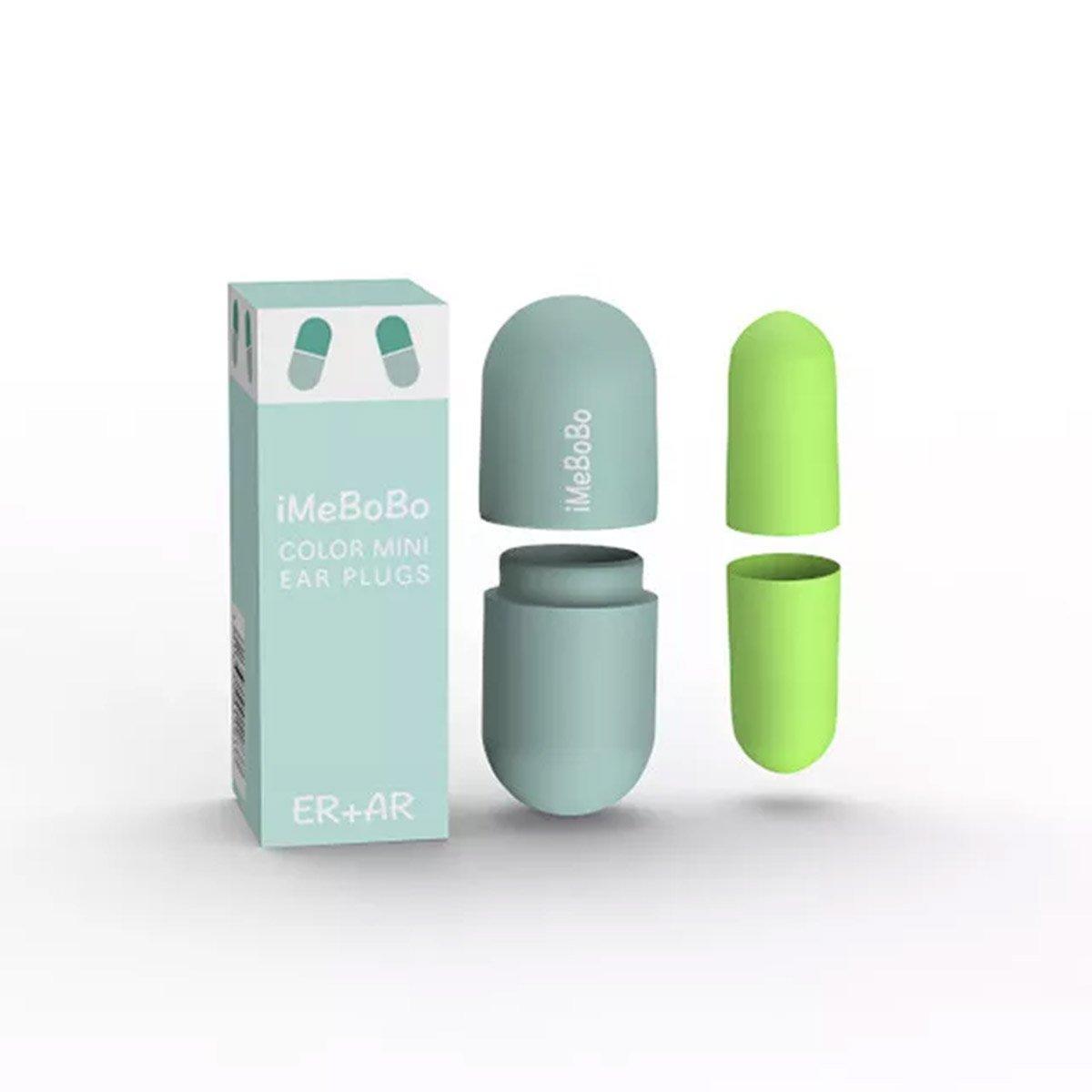 1/2/4 Pairs Soundproof Capsule Earplugs Noise Reduction Ear Plugs for Sleeping - 1pair-Pink