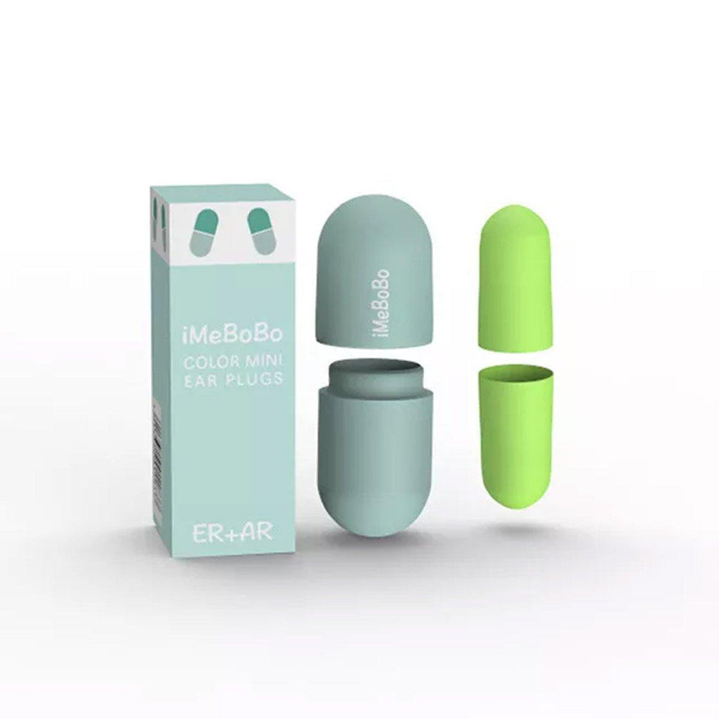 1/2/4 Pairs Soundproof Capsule Earplugs Noise Reduction Ear Plugs for Sleeping - 2pairs-Green
