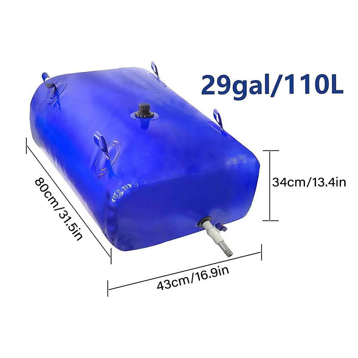 110L Large Capacity Water Storage Bladder Bag for Vehicle Outdoor Agriculture