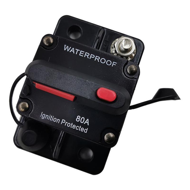 Waterproof Car Circuit Breaker Fuse Reset 30-300A AMP 12V-48V DC Car Boat IP67 - 60A
