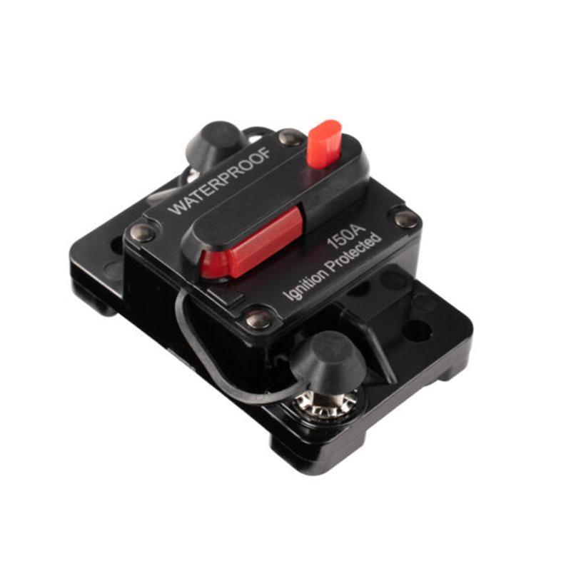Waterproof Car Circuit Breaker Fuse Reset 30-300A AMP 12V-48V DC Car Boat IP67 - 80A