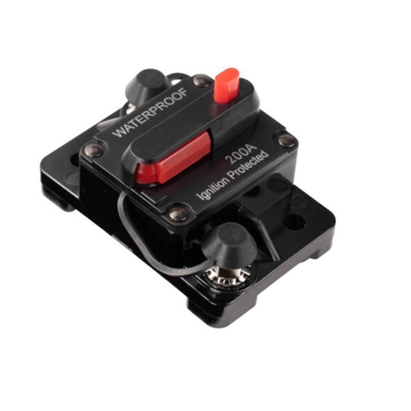 Waterproof Car Circuit Breaker Fuse Reset 30-300A AMP 12V-48V DC Car Boat IP67 - 80A