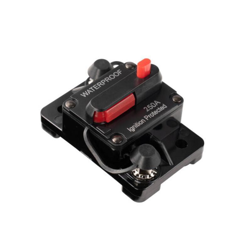 Waterproof Car Circuit Breaker Fuse Reset 30-300A AMP 12V-48V DC Car Boat IP67 - 80A