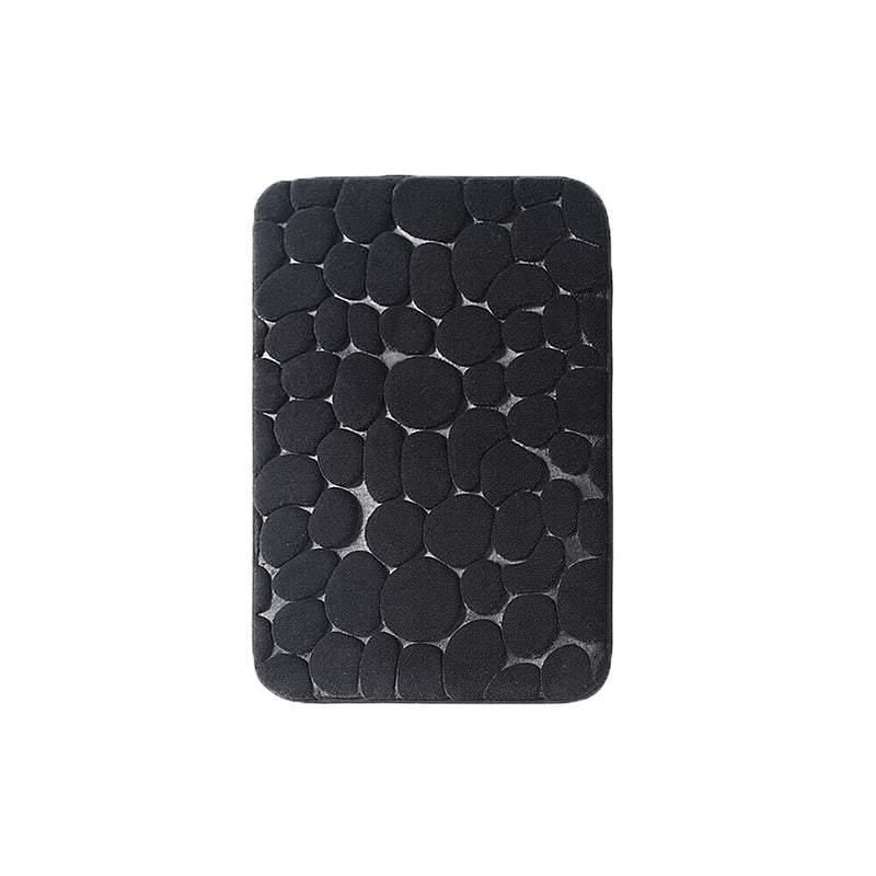 40x60cm Non-Slip Memory Foam Bath Mat Super Absorbent Floor Rug for Bathroom Use - Khaki