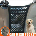 Universal Car Truck Seat Mesh Tidy Storage Net Bag Organizer Holder Multi-Pocket