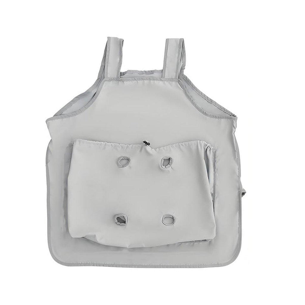 Cat Carrying Apron Non Stick Hair Kangaroo Pouch Pet Grooming Suit Portable