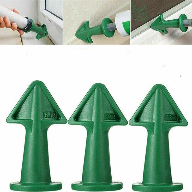 17PCS Stainless Steel Perfect Caulking Nozzle Applicator Sealant Finishing Tool
