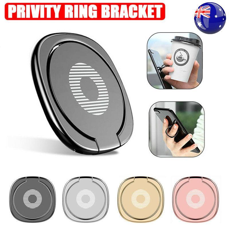 Iring Phone Ring Finger Holder Stand Mobile Grip with Mount Hook for iPhone and iPad - Gold