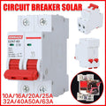 AC Circuit Breaker Solar 220-380V 2Pole Double MCB Mini 10-63 Amp - 20A