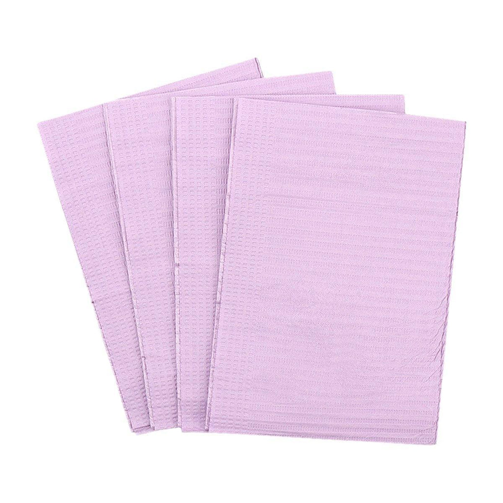 125PCS Disposable Waterproof Tattoo Cleaning Pad Dental Table Cover Film Mat - Pink