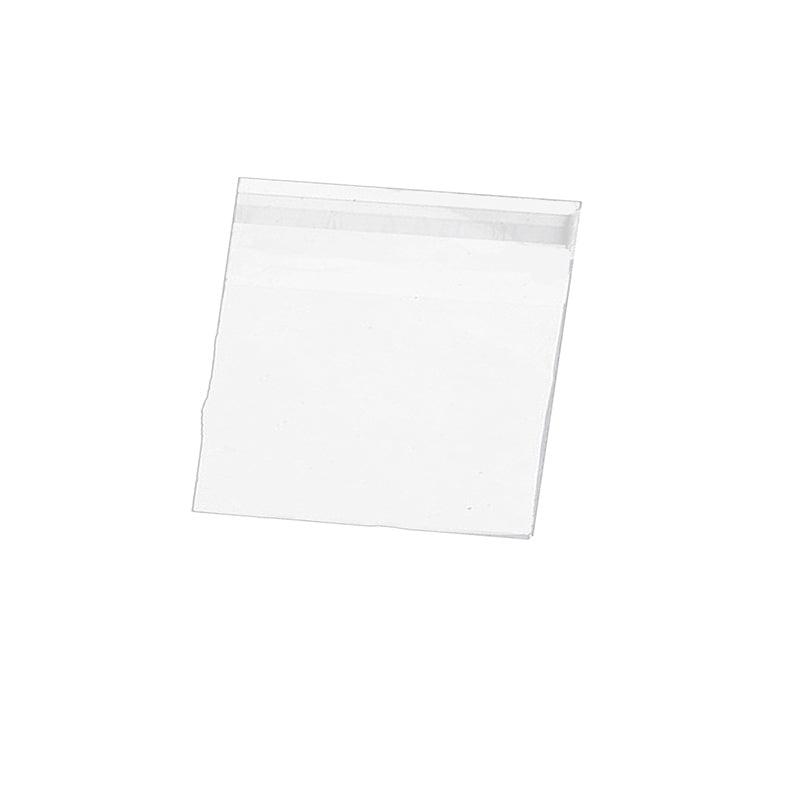 100X Translucent Plastic Candy Packaging Bags Self Adhesive Cookie Biscuit Bags - 10*13
