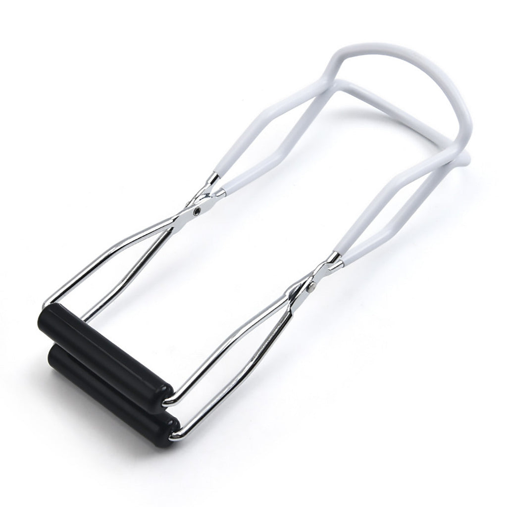 Stainless Steel Canning Jar Lifter Anti-Slip Lifting Tongs Gripper Anti-scalding - White