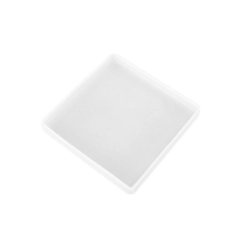 Coaster Resin Casting Mould Epoxy Mold Silicone Craft DIY Jewelry Agate Making - Large Round