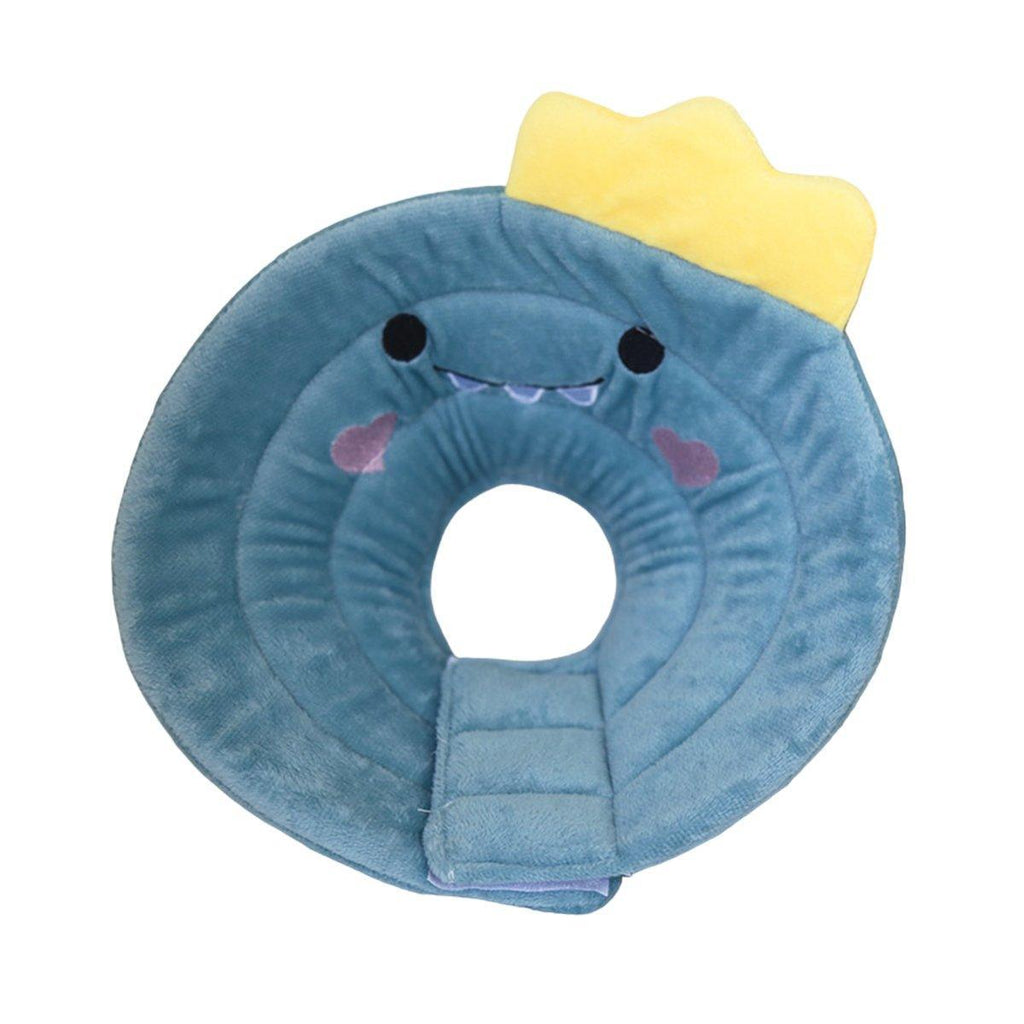 Elizabeth Circle Cat Sterilization Collar Anti-Licking Pet Scarf for Cat and Dog - Yellow Bee-S