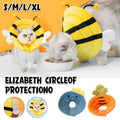 Elizabeth Circle Cat Sterilization Collar Anti-Licking Pet Scarf for Cat and Dog - Dinosaur-M
