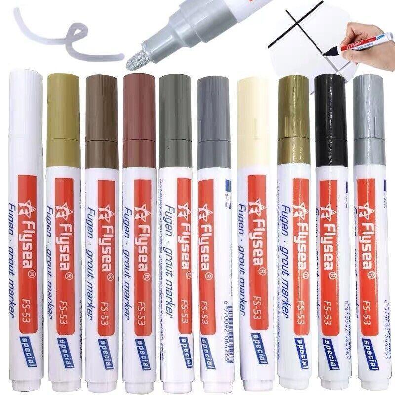Tile Styling Pen Bathroom Floor Waterproof And Mildew Grout Marker Repair Pens - Beige
