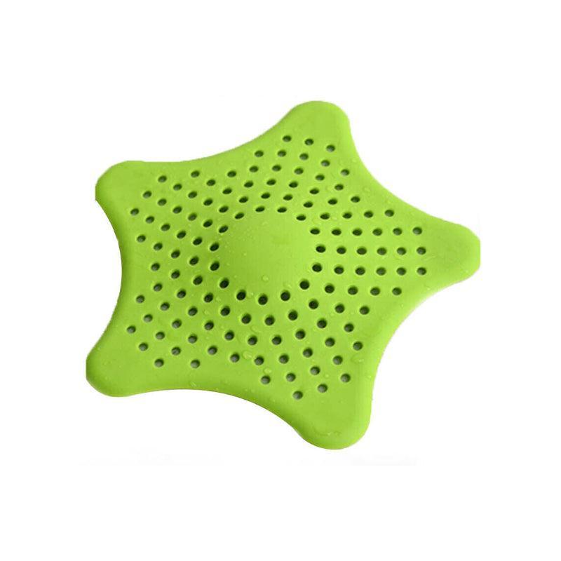 New Bathroom Drain Hair Catcher Bath Stopper Sink Strainer Shower Filter Covers - Beige