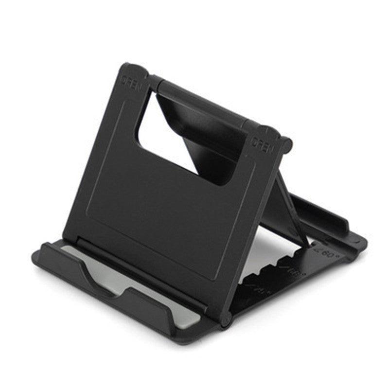 Universal Foldable Tablet and Phone Stand Adjustable Portable Desk Holder - Blue
