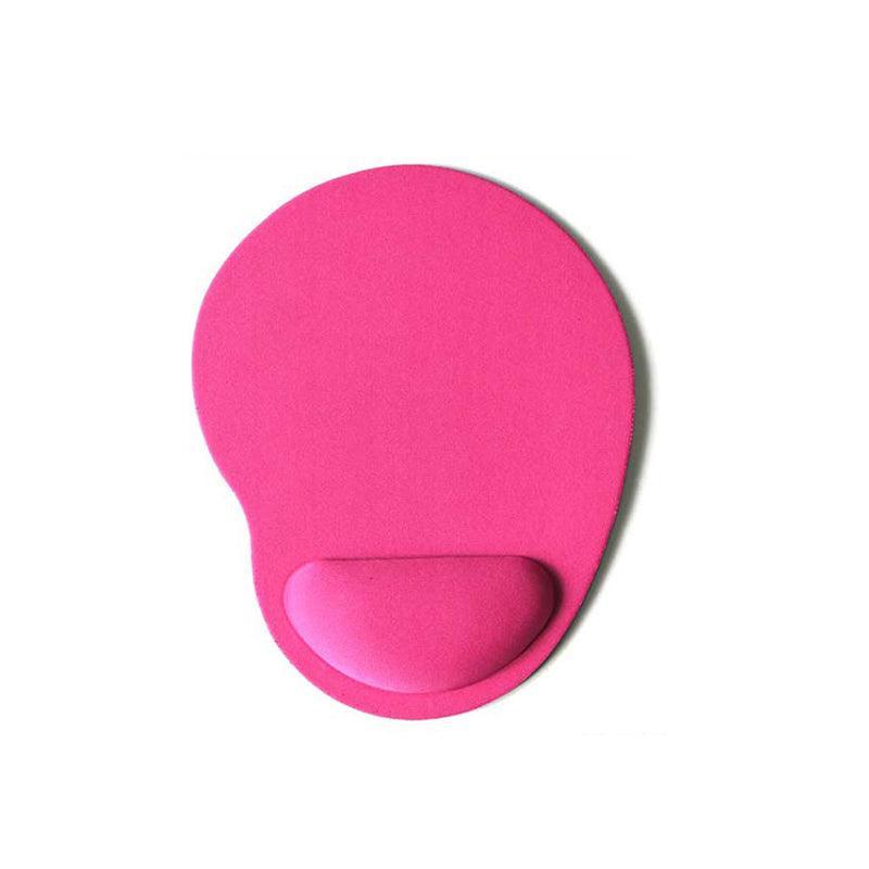 Comfort Mouse Pad with Built In Wrist Support Non Slip Ergonomic Mice Mat - Blue