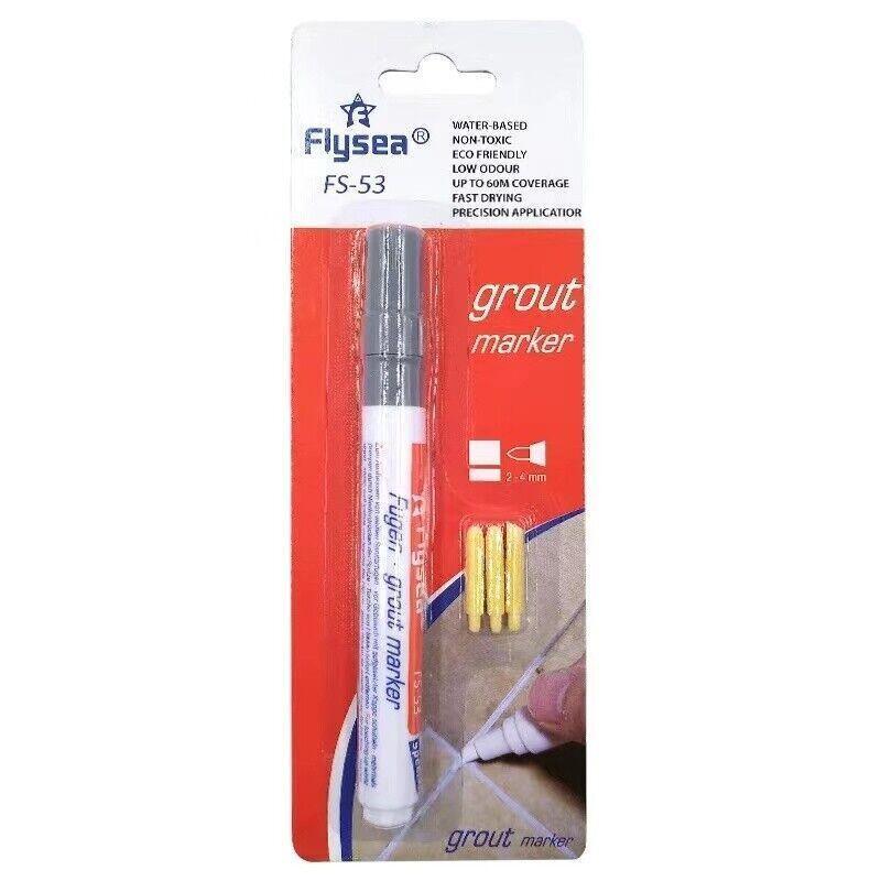 Tile Styling Pen Bathroom Floor Waterproof And Mildew Grout Marker Repair Pens - Dark Grey