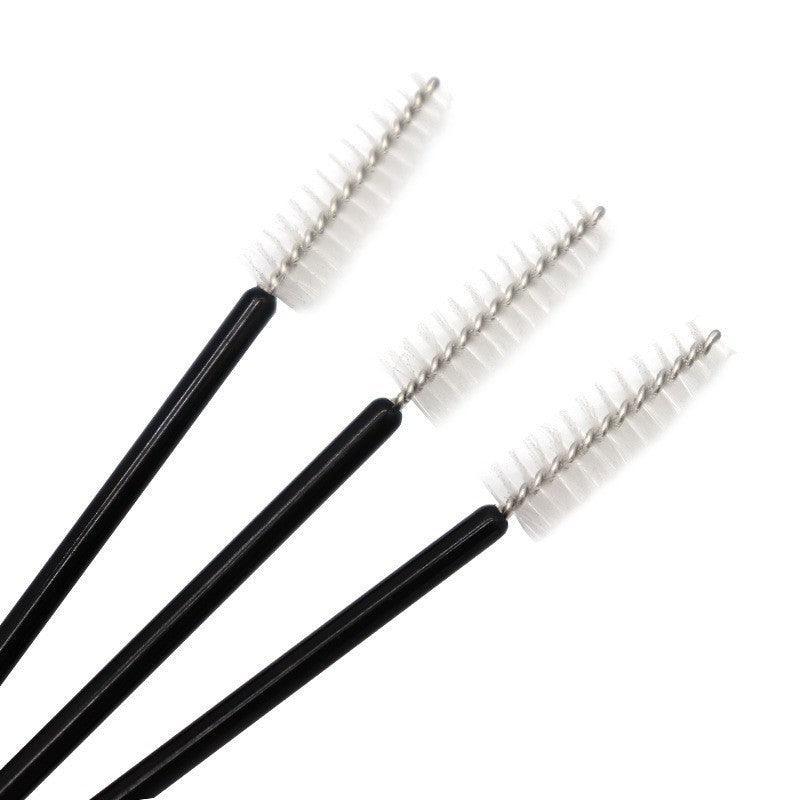 50X Disposable Mascara Wands Eyelash Brushes Applicator Lash Extension Brush - gold+black
